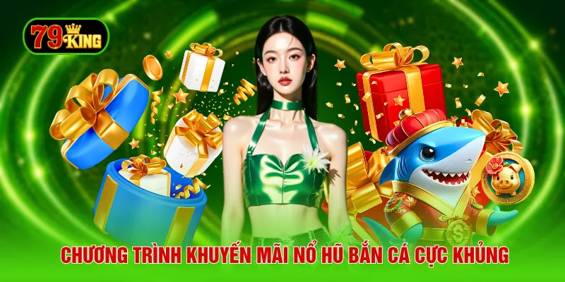 Chương trình khuyến mãi nổ hũ bắn cá cực khủng