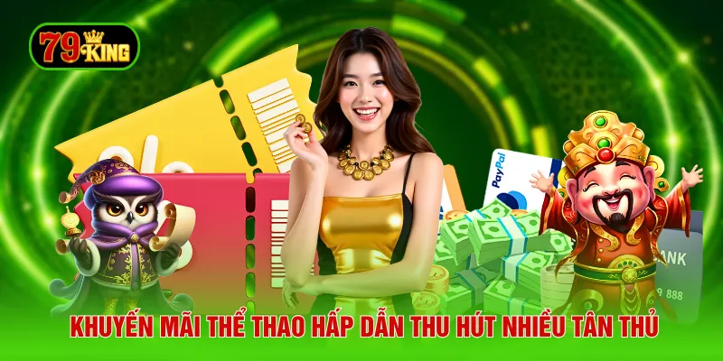 Khuyến mãi thể thao hấp dẫn thu hút nhiều tân thủ